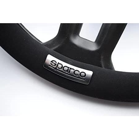 SparcoCORSA ステアリングカバー ハンドルカバー レザー＆スエード