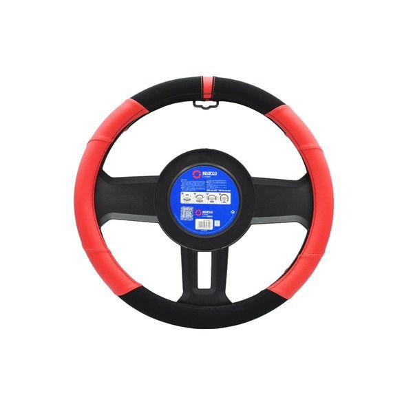 SparcoCORSA ステアリングカバー ハンドルカバー レザー