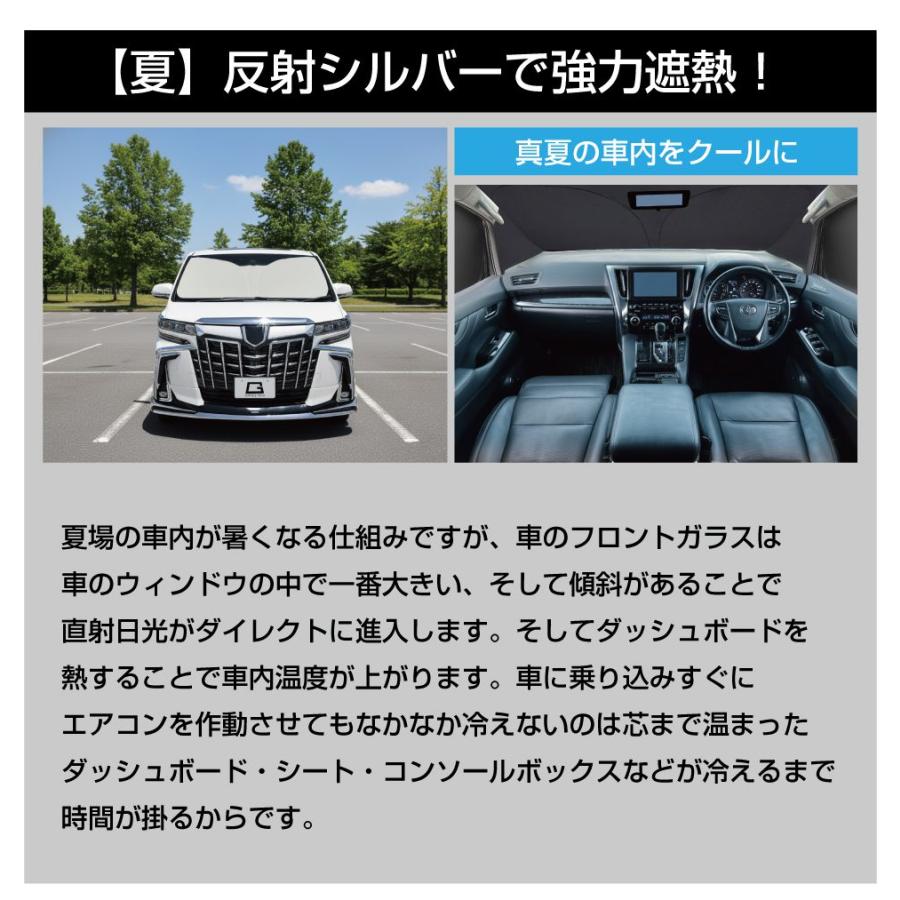 サンシェード 車 窓 フロント サイド サーモシェード(フロント一式