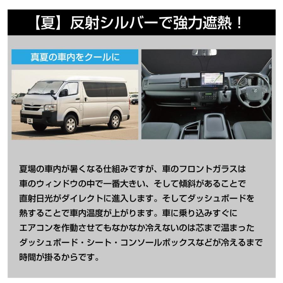サンシェード 車 窓 フロント サイド サーモシェード(フロント一式