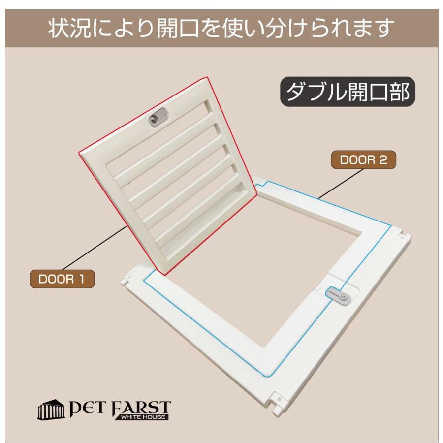 パーツ 単品 拡張用ペットケージ ペットサークル 犬 ドア付き ペット