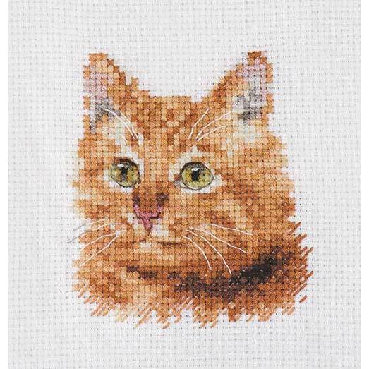 クロスステッチ 刺繍キット アリサ ALISA ジンジャーキャット 茶トラ