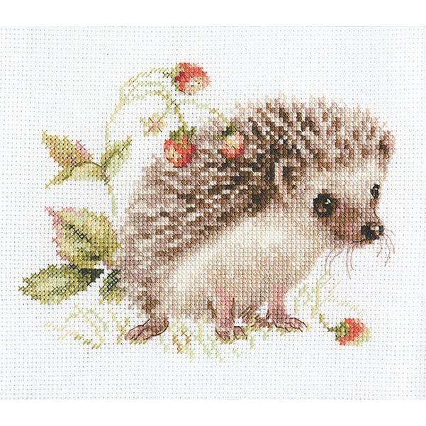 アリサ Alisa クロスステッチ 刺繍キット ハリネズミとイチゴ 14ct 動物 クロスステッチキット Em As0227 グレイスワーク ヤフー店 通販 Yahoo ショッピング