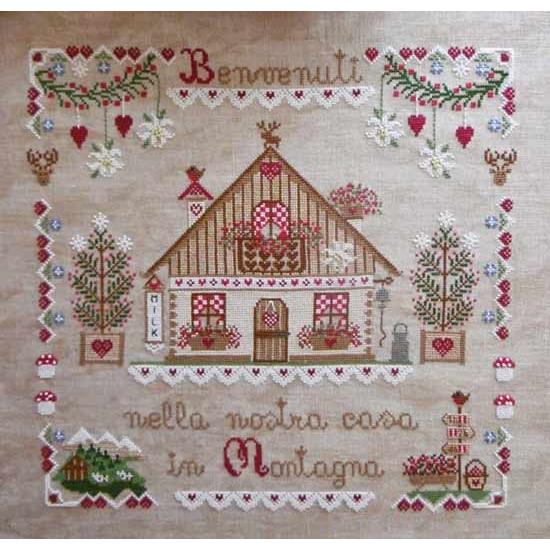 イタリアのクロスステッチ 刺繍図案 Cuore E Batticuore クオーレ エ バッティクオーレ 山のバカンス Vacanze In Montagna Em Dcb122 グレイスワーク ヤフー店 通販 Yahoo ショッピング