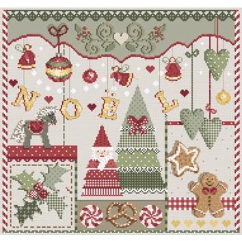 フランスのクロスステッチ 刺繍図案 ノエル Noel マダム ラ フェ Madame La Fee Em Dmf139 グレイスワーク ヤフー店 通販 Yahoo ショッピング