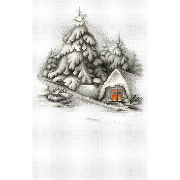 ルーカス Luca-S クロスステッチ刺繍キット 冬景色 14ct 風景