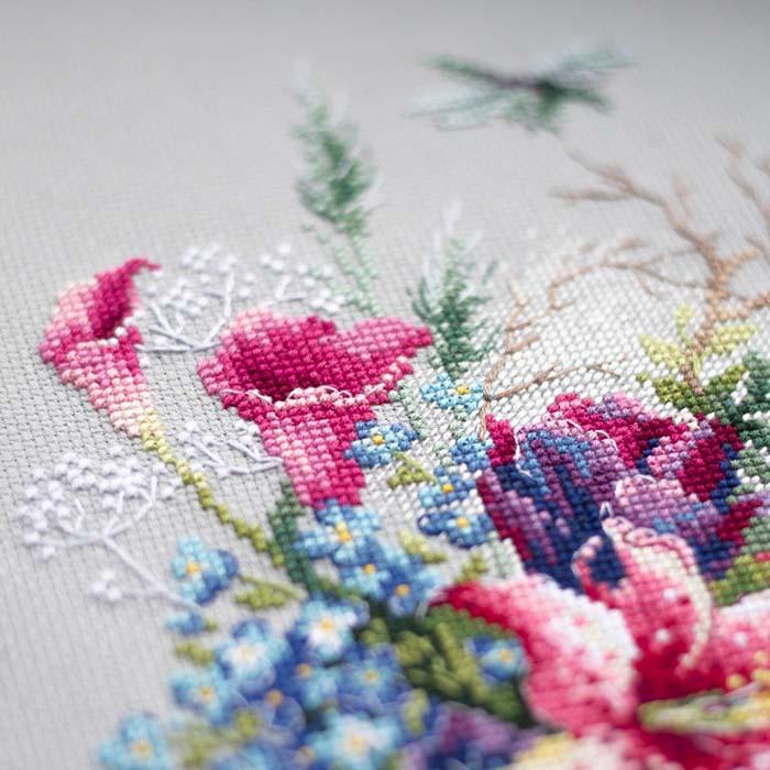 メール便送料無料 クロスステッチ 刺繍 キット マジックニードル Magic