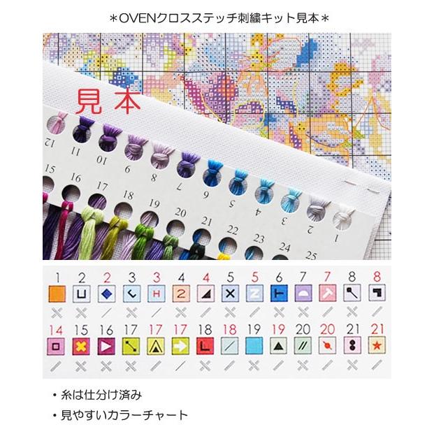 クロスステッチ刺繍キット オーブン OVEN ウィーンワッフル 14ct