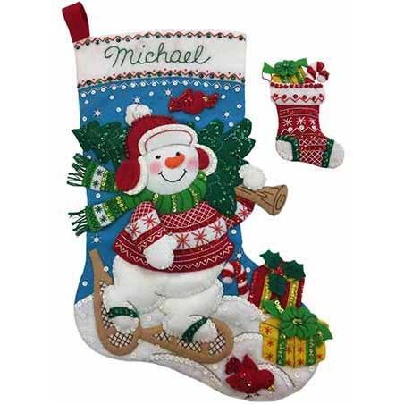 フェルト手芸キット ノルディックスノーマン クリスマス靴下 Fk グレイスワーク ヤフー店 通販 Yahoo ショッピング