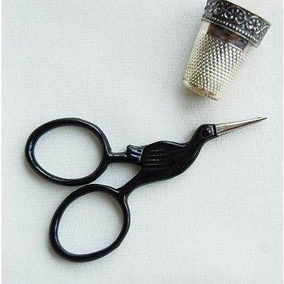 税込 はさみ リッパー 手芸が楽しくなる素敵なハサミ ミニチュアサイズのハサミ コウノトリの赤ちゃん 艶ありブラック Www Threeriversofs Com