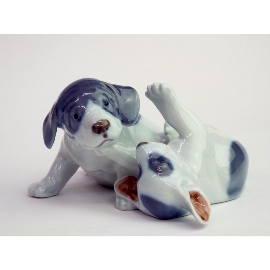 ROYAL COPENHAGEN ロイヤルコペンハーゲン 戯れているポインター