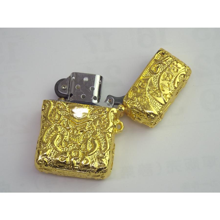 金色の装飾ライター | ZIPPO