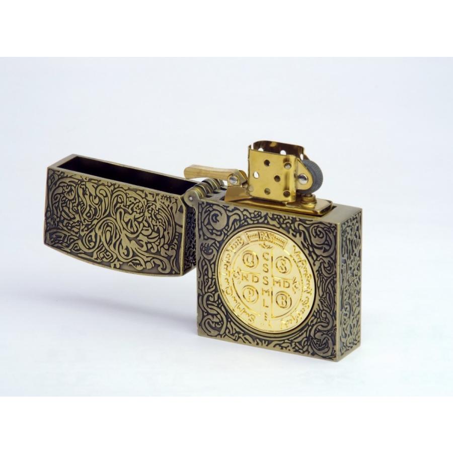 ZIPPO ジッポー ライター コンスタンティン ムービーサイズ 6面彫り 真鍮色 DSCF6038 | ZIPPO | 01