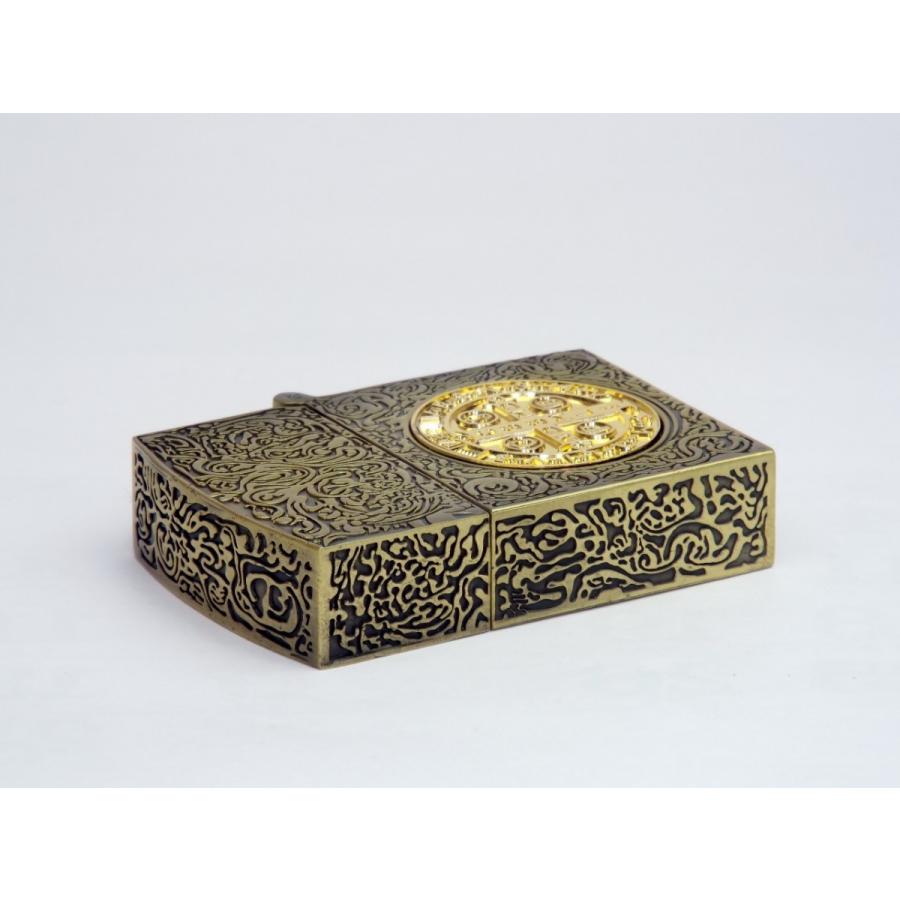 ZIPPO ジッポー ライター コンスタンティン ムービーサイズ 6面彫り 真鍮色 DSCF6038 | ZIPPO | 02