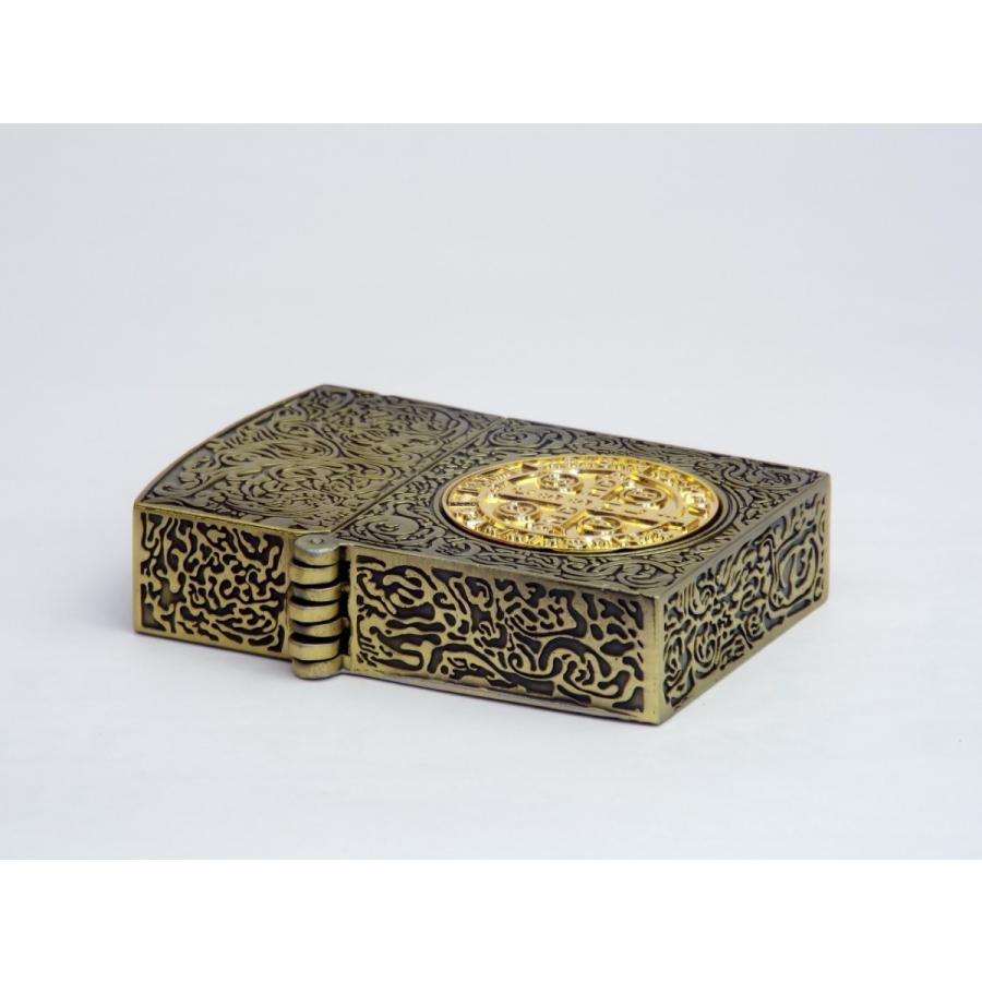 ZIPPO ジッポー ライター コンスタンティン ムービーサイズ 6面彫り 真鍮色 DSCF6038 | ZIPPO | 03