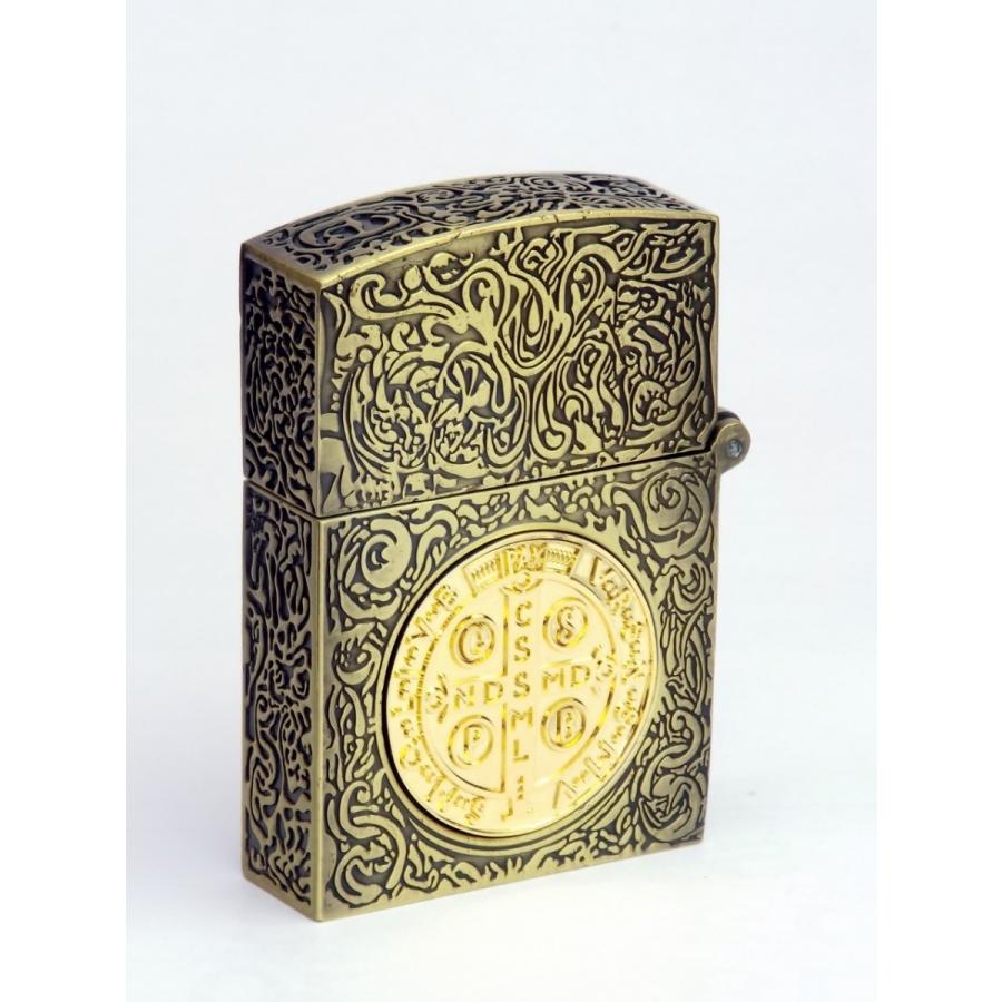 ZIPPO ジッポー ライター コンスタンティン ムービーサイズ 6面彫り 真鍮色 DSCF6038 | ZIPPO | 04