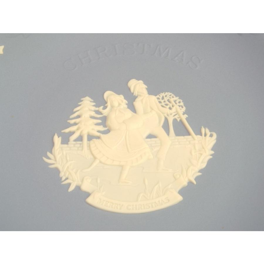 WEDGWOOD（ウェッジウッド） クリスマスプレート ジャスパー ペール