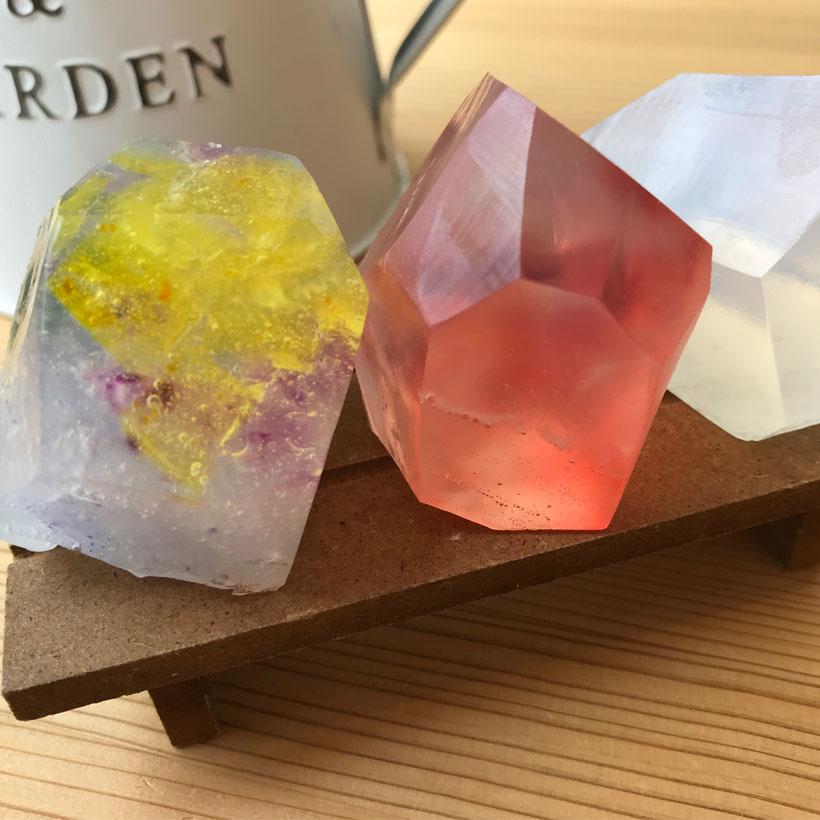 フェリシモ　宝石石鹸　手作りキット　12セット 世界にひとつだけの幻想風景を閉じ込めた手づくりせっけんキット