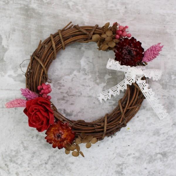 リース 玄関 春 手作りキット かわいい 材料 クリスマス ハンドクラフト Jamk Wreath01 01 グレイスヤフーショップ 通販 Yahoo ショッピング