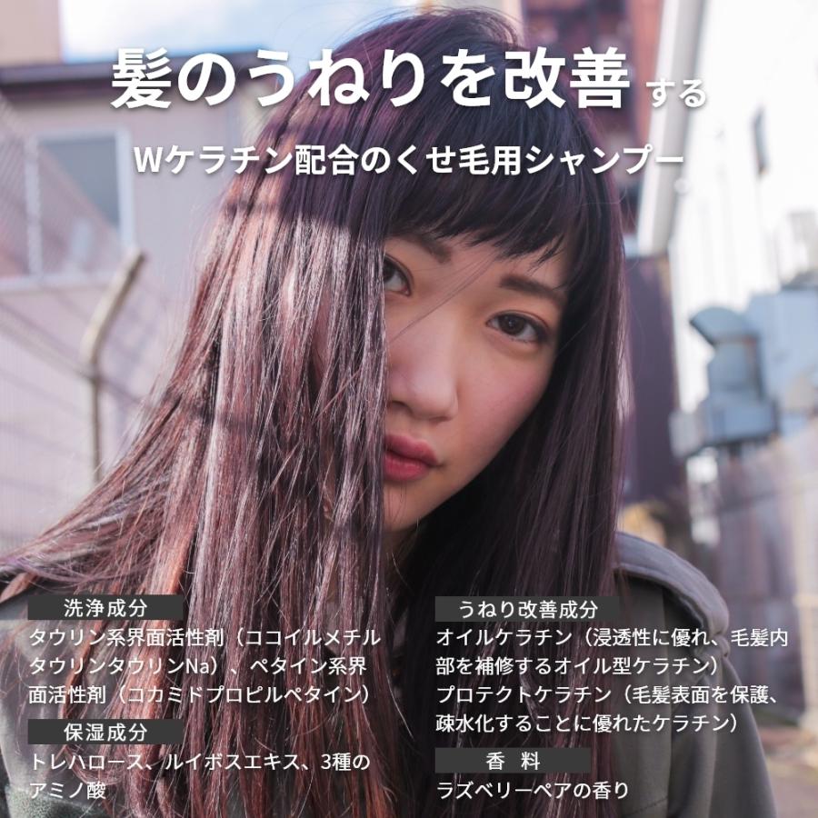 髪のうねり くせ毛 縮毛 縮れ毛 シャンプー トリートメント セット 各