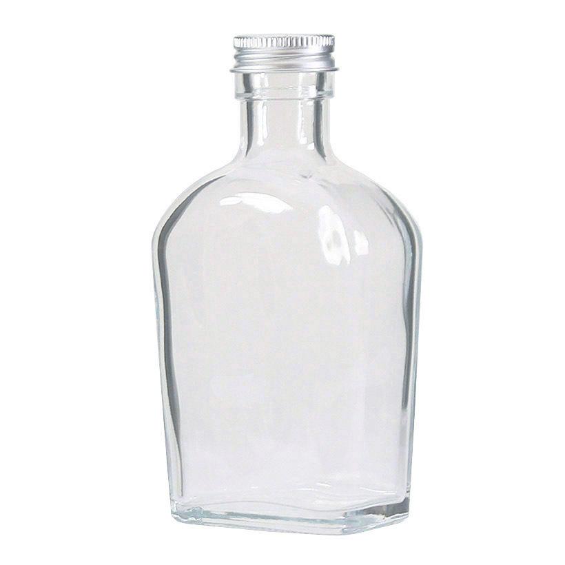 ハーバリウム 瓶 ウイスキータイプ 200cc キャップ付き ボトル