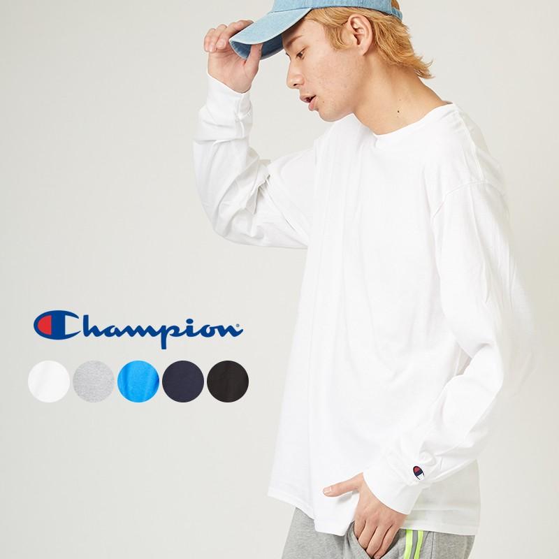 Champion チャンピオン Tシャツ メンズ 長袖 大きい ロンt ロングtシャツ 長袖tシャツ ビッグtシャツ ビッグシルエット 無地 Graciasショッピングストア 通販 Yahoo ショッピング