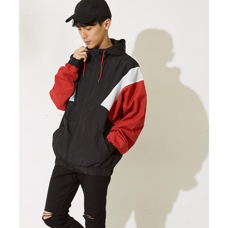 ナイロン パーカー メンズ マウンテンパーカー マウンテンパーカ ジャケット ビッグシルエット ジップアップ オーバーサイズ Gracias Graciasショッピングストア 通販 Yahoo ショッピング