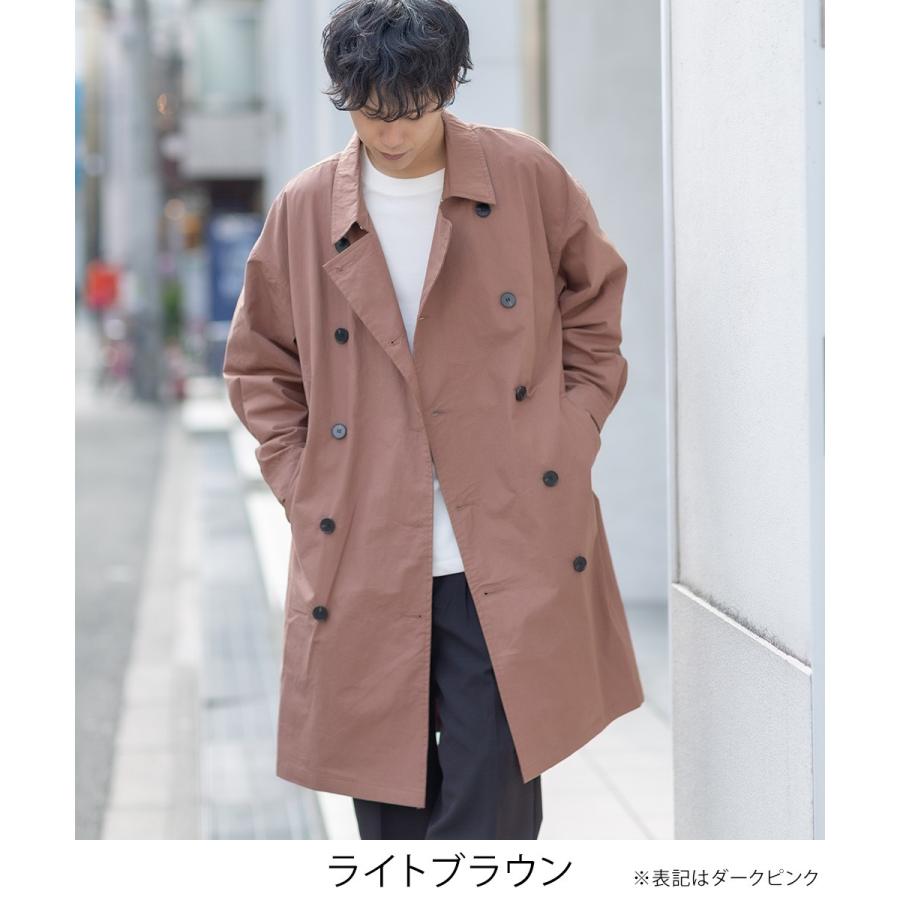 Revo レヴォ トレンチコート メンズ ロングコート スプリングコート ステンカラー チェスターコート オーバーサイズ ビッグシルエット 春 Graciasショッピングストア 通販 Yahoo ショッピング