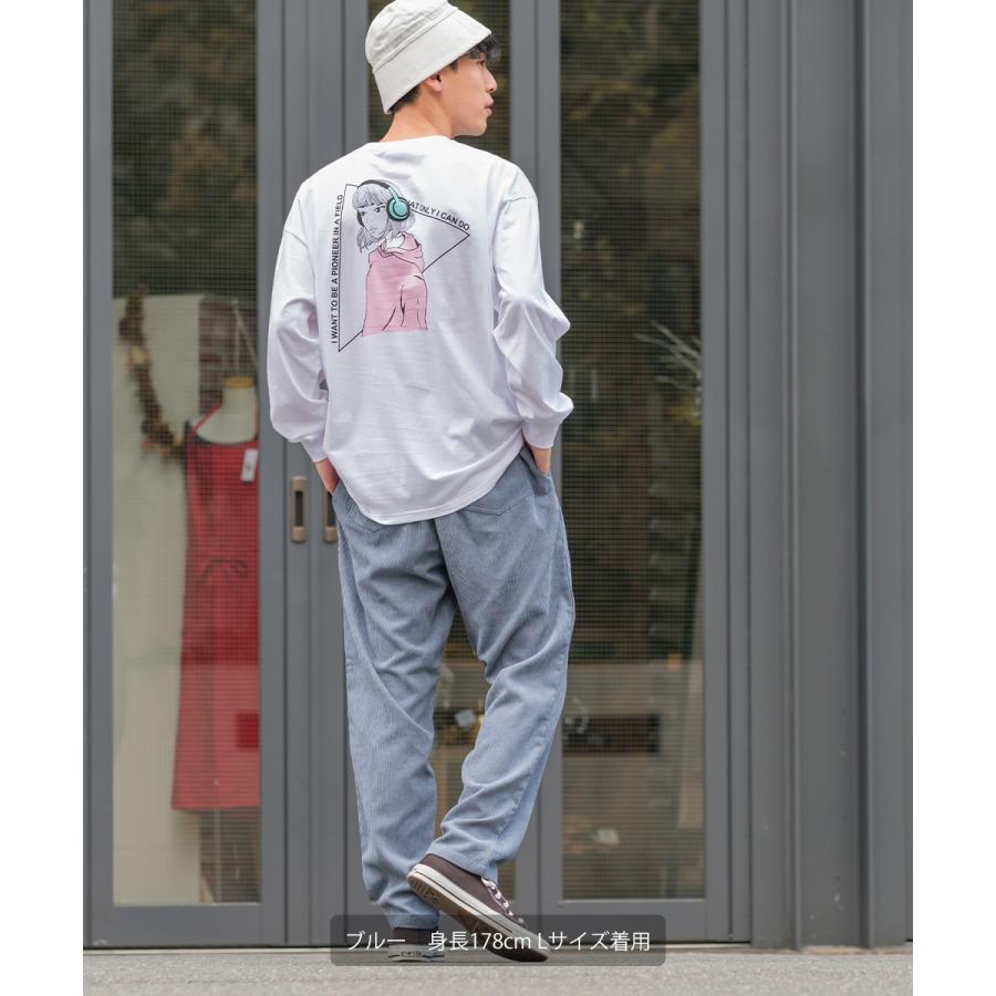 ワイドパンツ メンズ コーデュロイ パンツ ウエストゴム 大きいサイズ 無地 青 緑 イージーパンツ ブランド Sideway Stance サイドウェイスタンス Gracias 410 Graciasショッピングストア 通販 Yahoo ショッピング