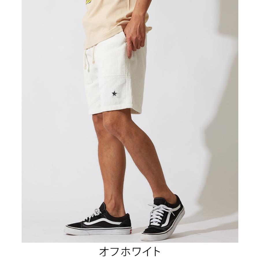 コーデュロイ ショートパンツ メンズ ハーフパンツ ショーツ 短パン ベイカーパンツ ベージュ サーフ系 Graciasショッピングストア 通販 Yahoo ショッピング