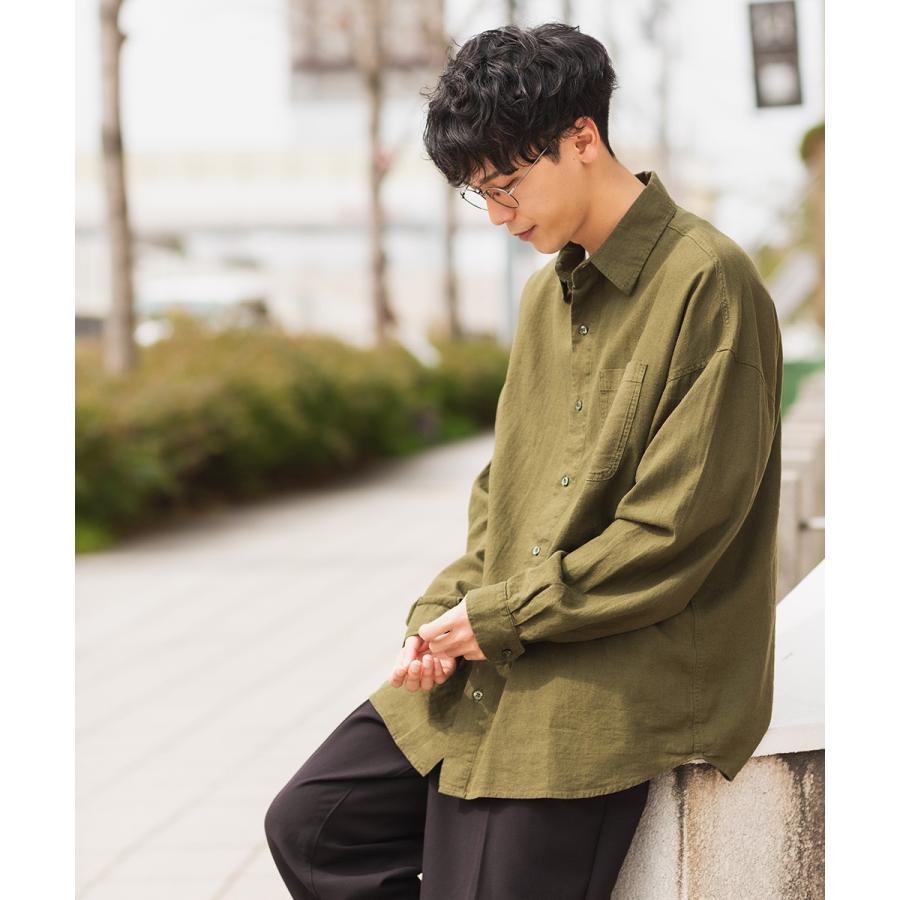 綿 麻 リネン シャツ メンズ 半袖 オープンカラーシャツ 開襟シャツ カジュアルシャツ 半袖シャツ 無地 ベージュ カーキ Graciasショッピングストア 通販 Yahoo ショッピング