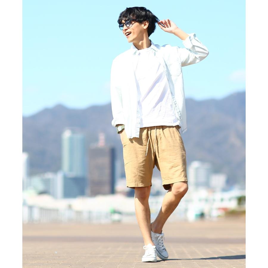 綿 麻 リネン ショートパンツ メンズ ハーフパンツ ショーツ 短パン イージーパンツ カジュアル ベージュ カーキ Graciasショッピングストア 通販 Yahoo ショッピング