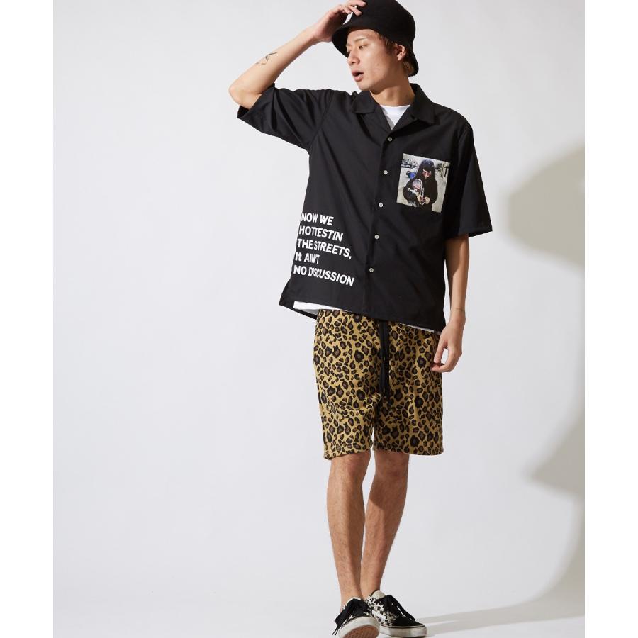 レオパード ショートパンツ メンズ スウェット ハーフパンツ ショーツ 短パン ヒョウ柄 豹柄 韓国ファッション 506 Graciasショッピングストア 通販 Yahoo ショッピング