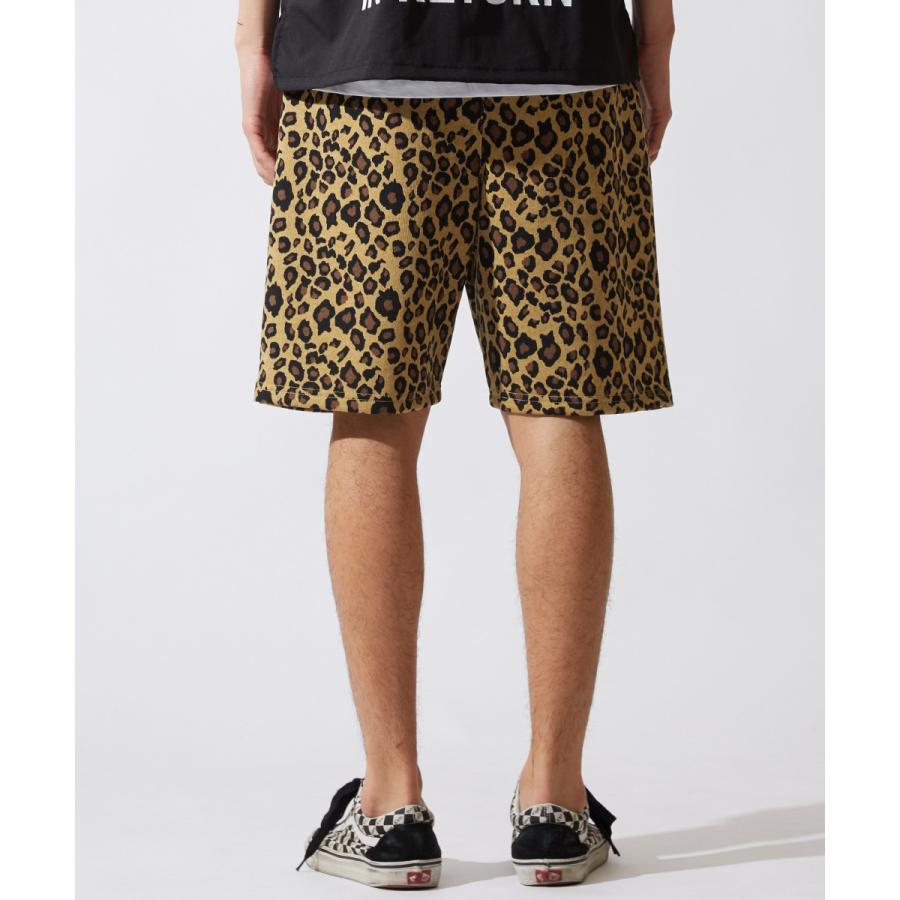 レオパード ショートパンツ メンズ スウェット ハーフパンツ ショーツ 短パン ヒョウ柄 豹柄 韓国ファッション 506 Graciasショッピングストア 通販 Yahoo ショッピング