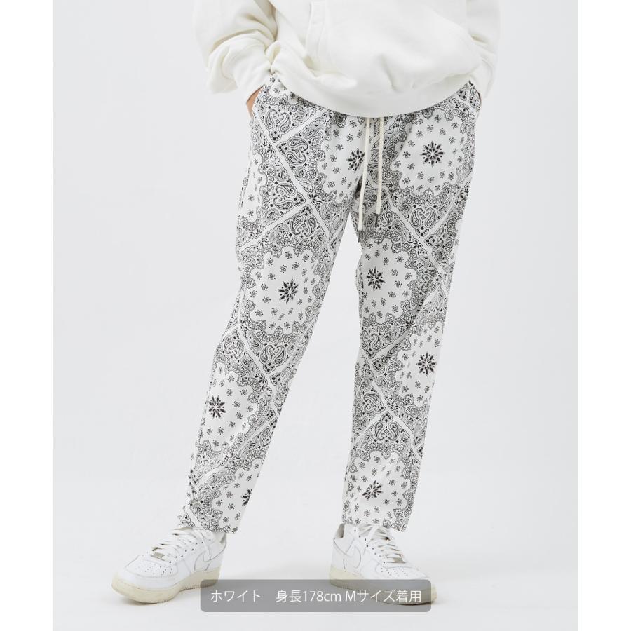 シェフパンツ メンズ バンダナ柄 イージーパンツ セットアップ可 ワイドパンツ ペイズリー柄 柄パンツ 大きいサイズ オーバーサイズ Gracias Graciasショッピングストア 通販 Yahoo ショッピング