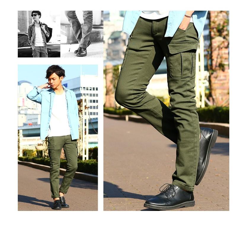 カーゴパンツ メンズ ボトムス ストレート スリム ストレッチ ミリタリーファッション アウトドアウェア 夏 夏服 Graciasショッピングストア 通販 Yahoo ショッピング
