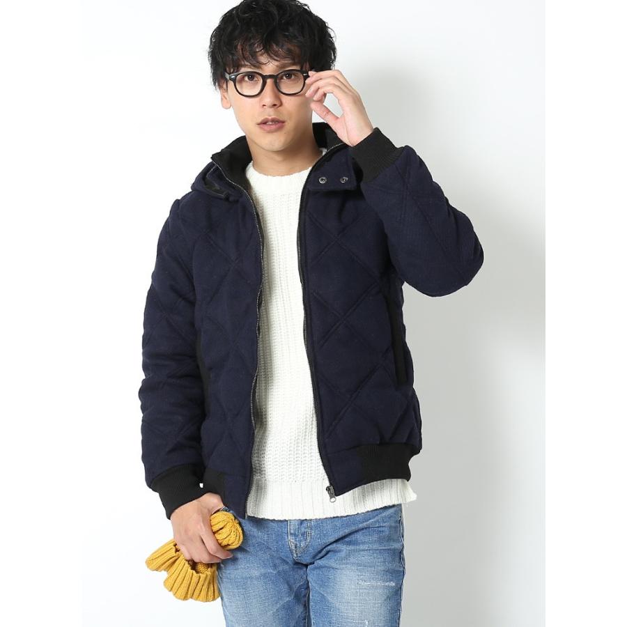 ダウンジャケット メンズ 大きいサイズ メルトン ダウン ジャケット ウール ショート スリム 細身 中綿 ブルゾン ジャンパー Graciasショッピングストア 通販 Yahoo ショッピング