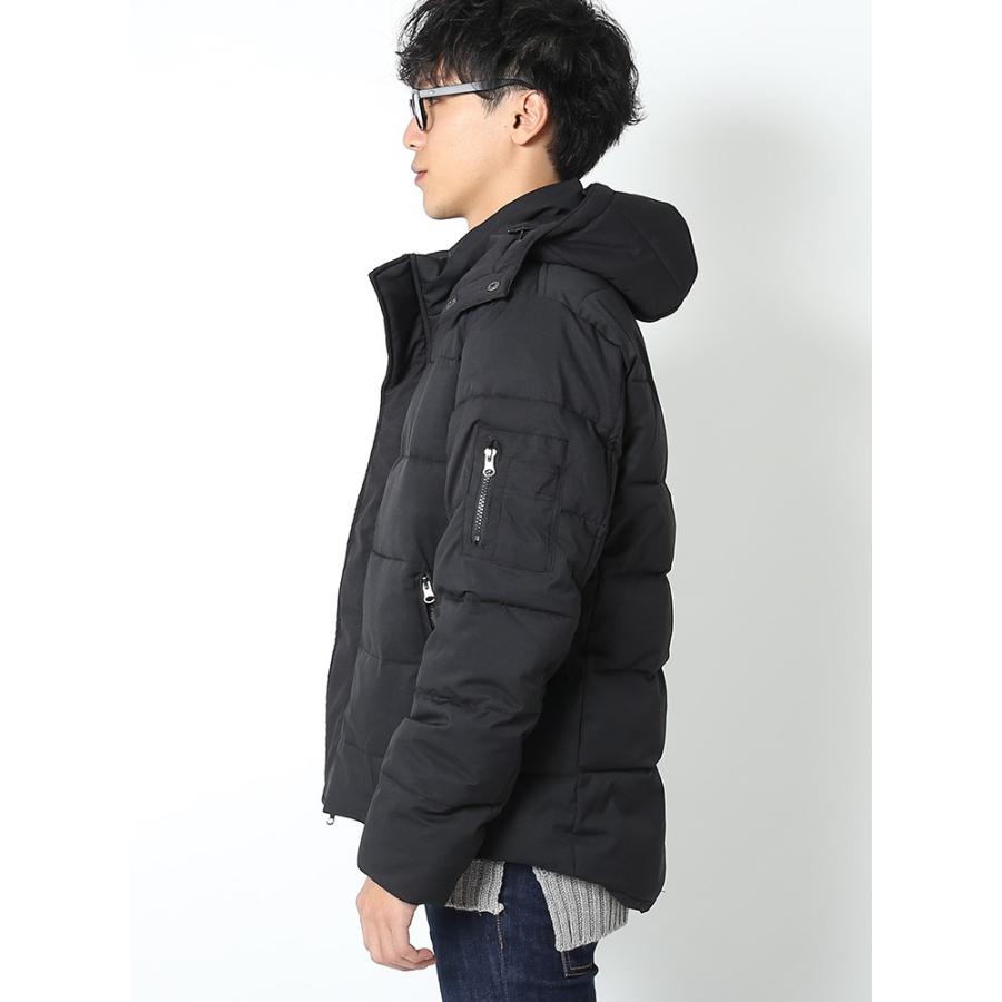 ダウンジャケット メンズ 大きいサイズ スリム 細身 ショート丈 撥水 防風 パーカー ダウン 中綿 ジャケット ブルゾン ジャンパー Graciasショッピングストア 通販 Yahoo ショッピング