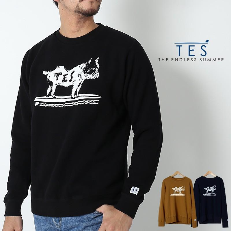 Tes トレーナー メンズ エンドレスサマー スウェット Tシャツ 長袖 ロングtシャツ ロンt カットソー テス ブヒ Buhi ロゴ Tes262 Graciasショッピングストア 通販 Yahoo ショッピング
