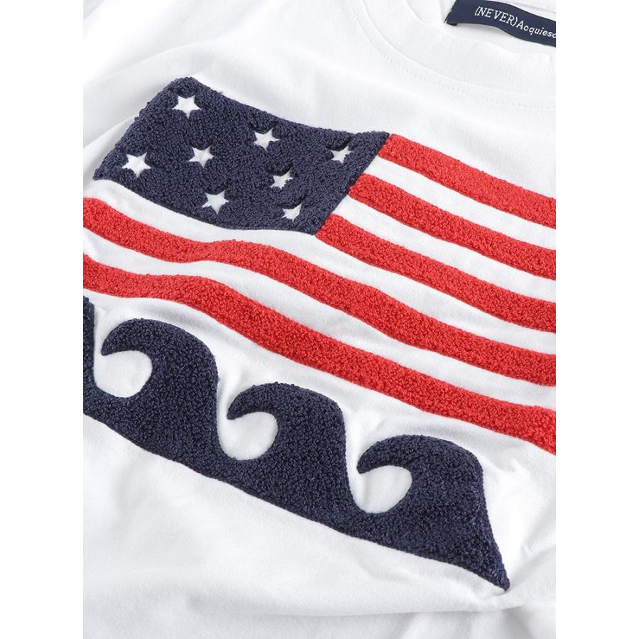 サガラワッペン 星条旗 Tシャツ メンズ 半袖 サーフ オシャレ アメリカ国旗 Usa ロゴ 半袖tシャツ カジュアル Ts539 Graciasショッピングストア 通販 Yahoo ショッピング