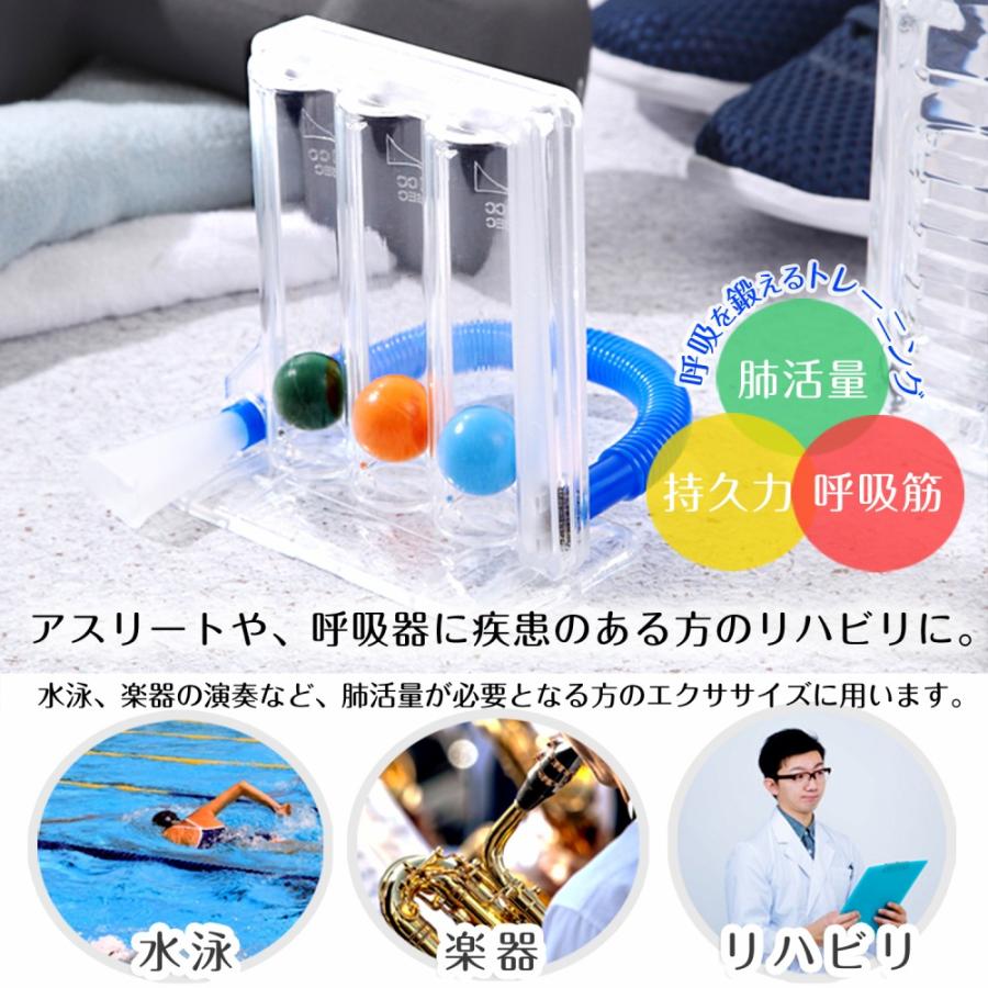 肺活量 トレーニング トリフロー 呼吸筋 肺機能 スパイロメーター