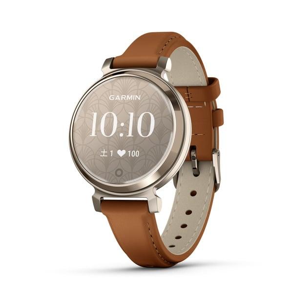 010-02839-50 Lily 2 Classic Tan Leather / Cream Gold　ガーミン　GARMIN｜gracis-online-shop｜02