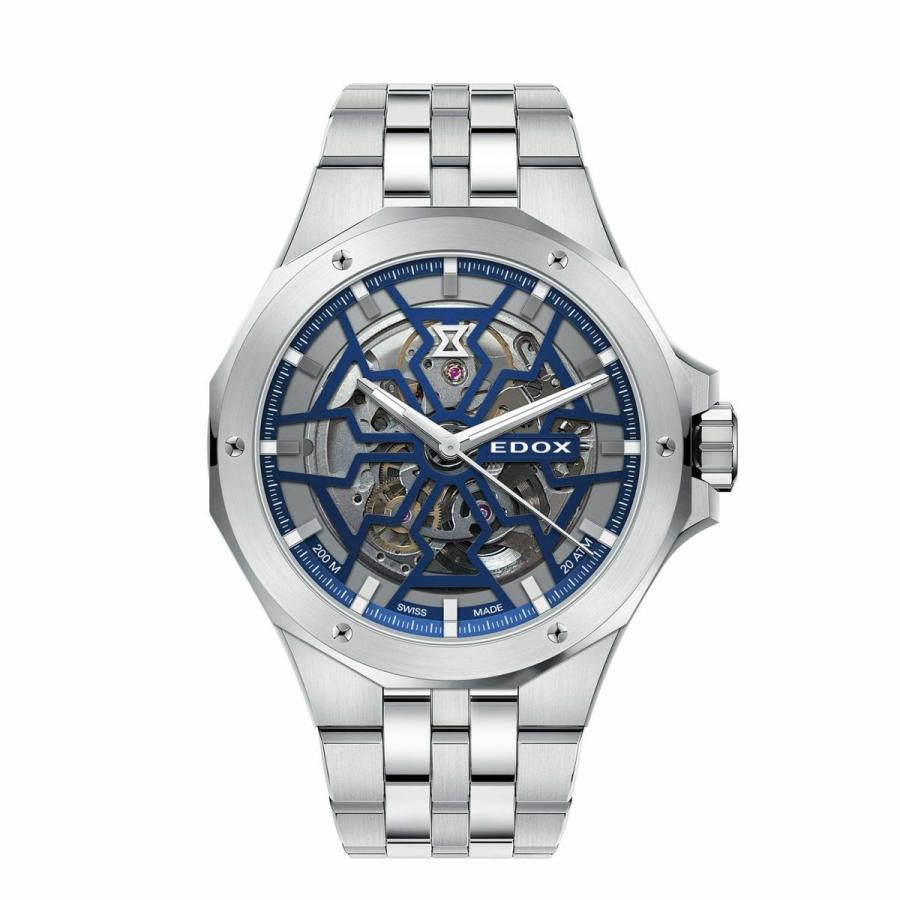 手数料安い 85303-3M-BUIGB エドックス EDOX エドックス  デルフィン メカノ オートマティック 200ｍ防水性能 腕時計