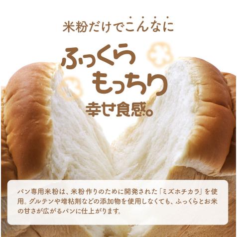 【D'sTs公式】 米粉パン パン用 ミズホチカラ 2kg 国産 米粉パン グルテンフリー パン｜grackshop｜03