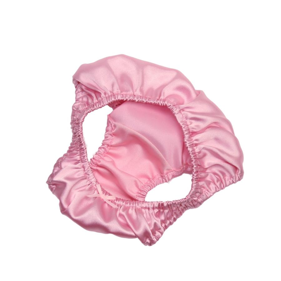 レディース ソフトサテン インゴム 光沢 ローライズ スキャンティー パンティー かわいい 小さいパンツ 浅め メール便 |  | 09