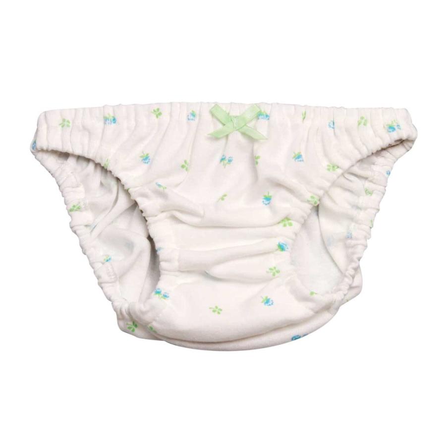 青いお花とクローバー スムースニットレディース フルバック 綿 ショーツ パンティー かわいい 小さいパンツ 女性 下着 部屋着 メール便 グラデーション 通販 Yahoo ショッピング