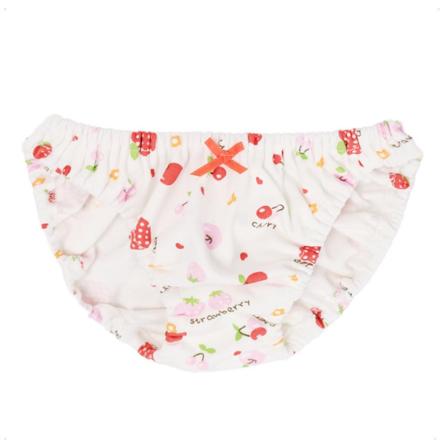 レディース  フルーツプリント スムースニット ローライズ ショーツ パンティー かわいい 小さいパンツ 女性 下着 メール便 |  | 03