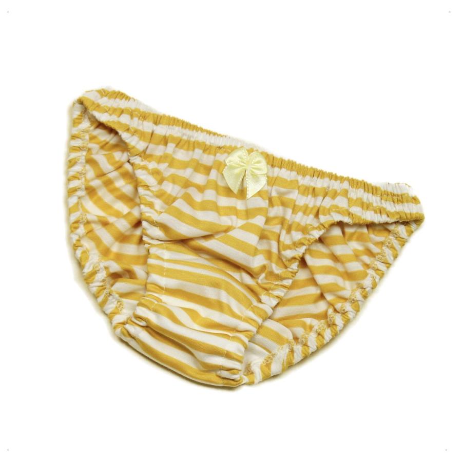 レディース ローライズ ギザリヨセル天竺 細ボーダー  ショーツ パンティー かわいい 小さいパンツ 女性 下着 メール便 |  | 08