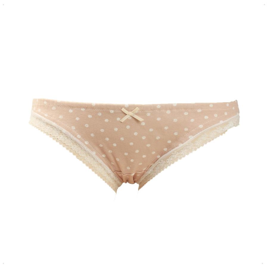 レディース 足ぐりレース お絵描きドット 水玉 スムースニット ローライズ 綿ショーツ パンティー かわいい 小さいパンツ メール便 |  | 03