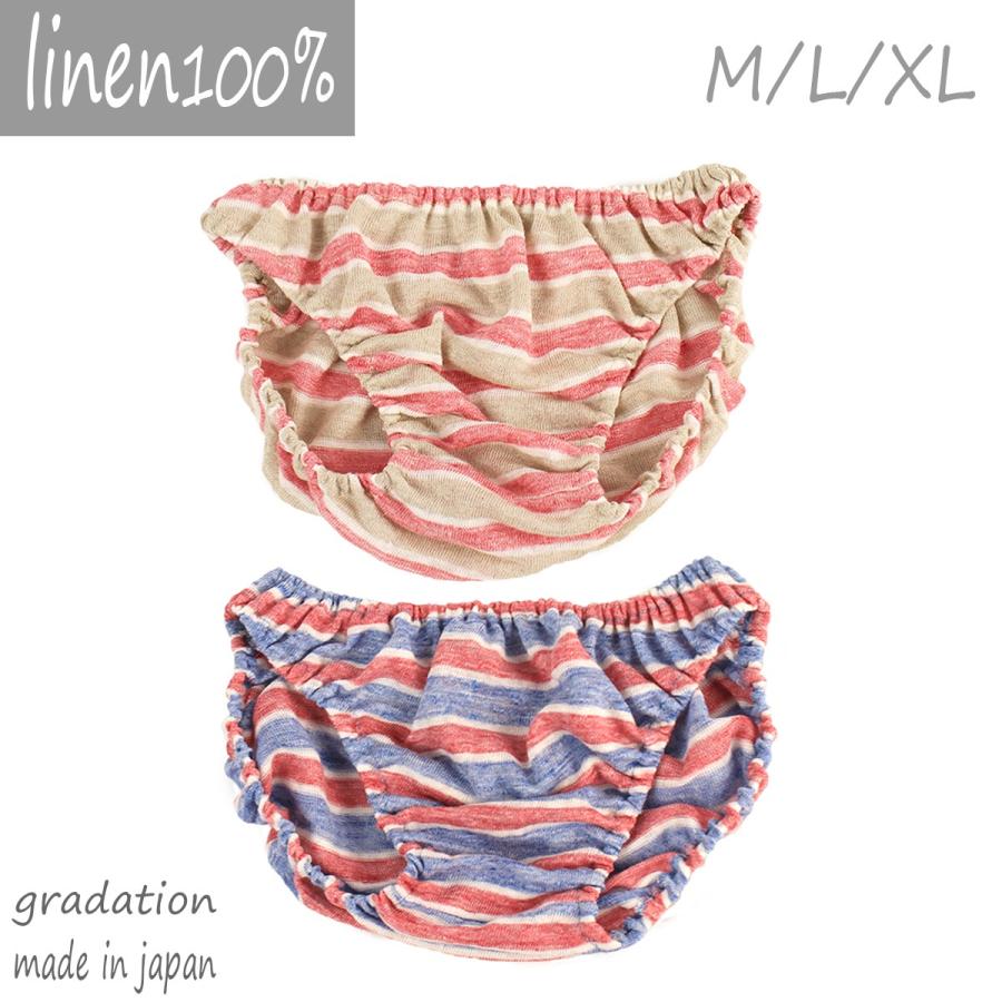 リネン100 ボーダー天竺ニット メンズショーツ かわいいスキャンティ Xl 大きいサイズ 小さいパンツ 男性 下着 インナー ビキニ メール便 092 グラデーション 通販 Yahoo ショッピング